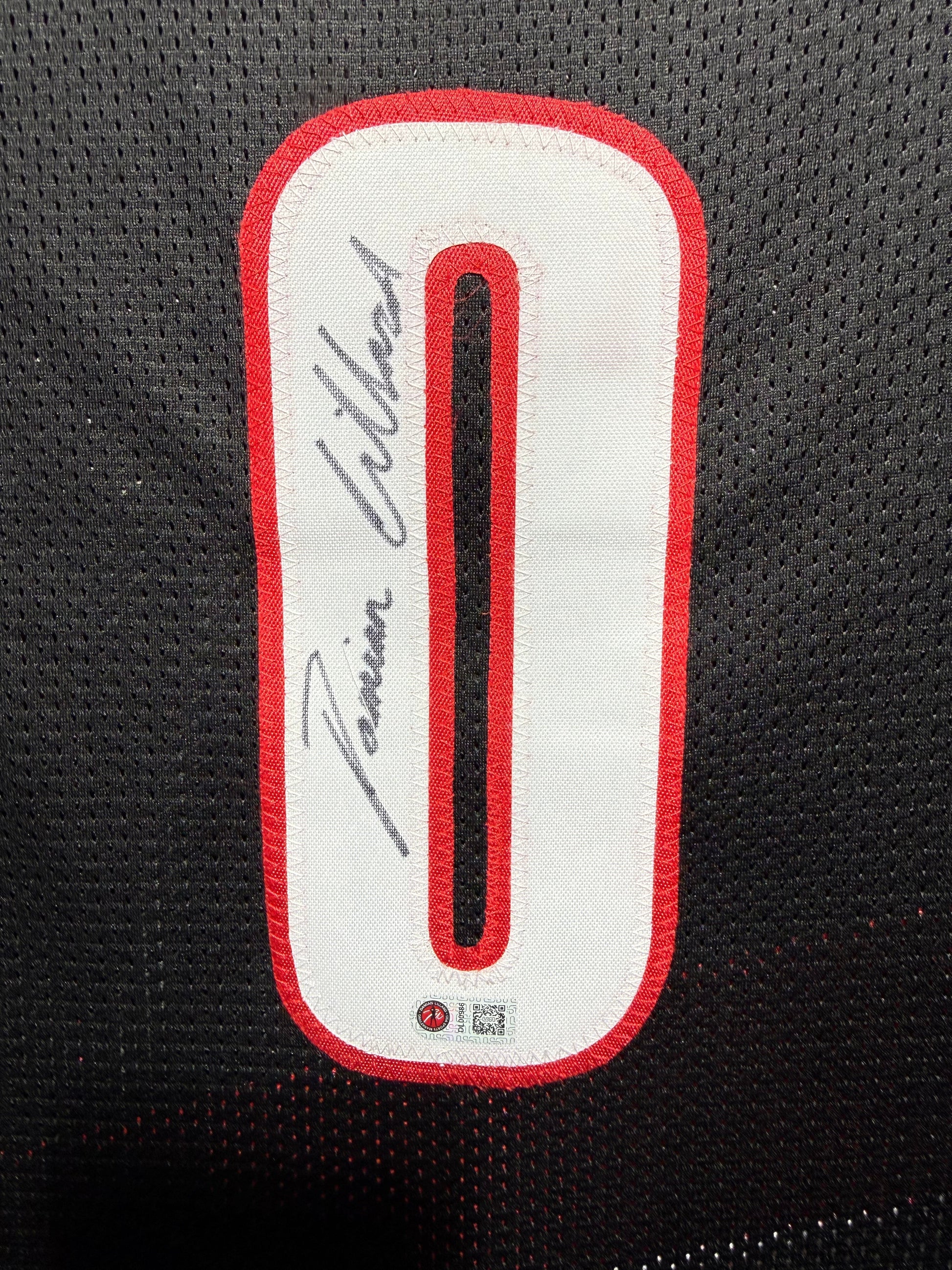 Maillot Custom Portland Trail blazers signe par Damian Lillard certifie par Damian Lillard authentic-signatures