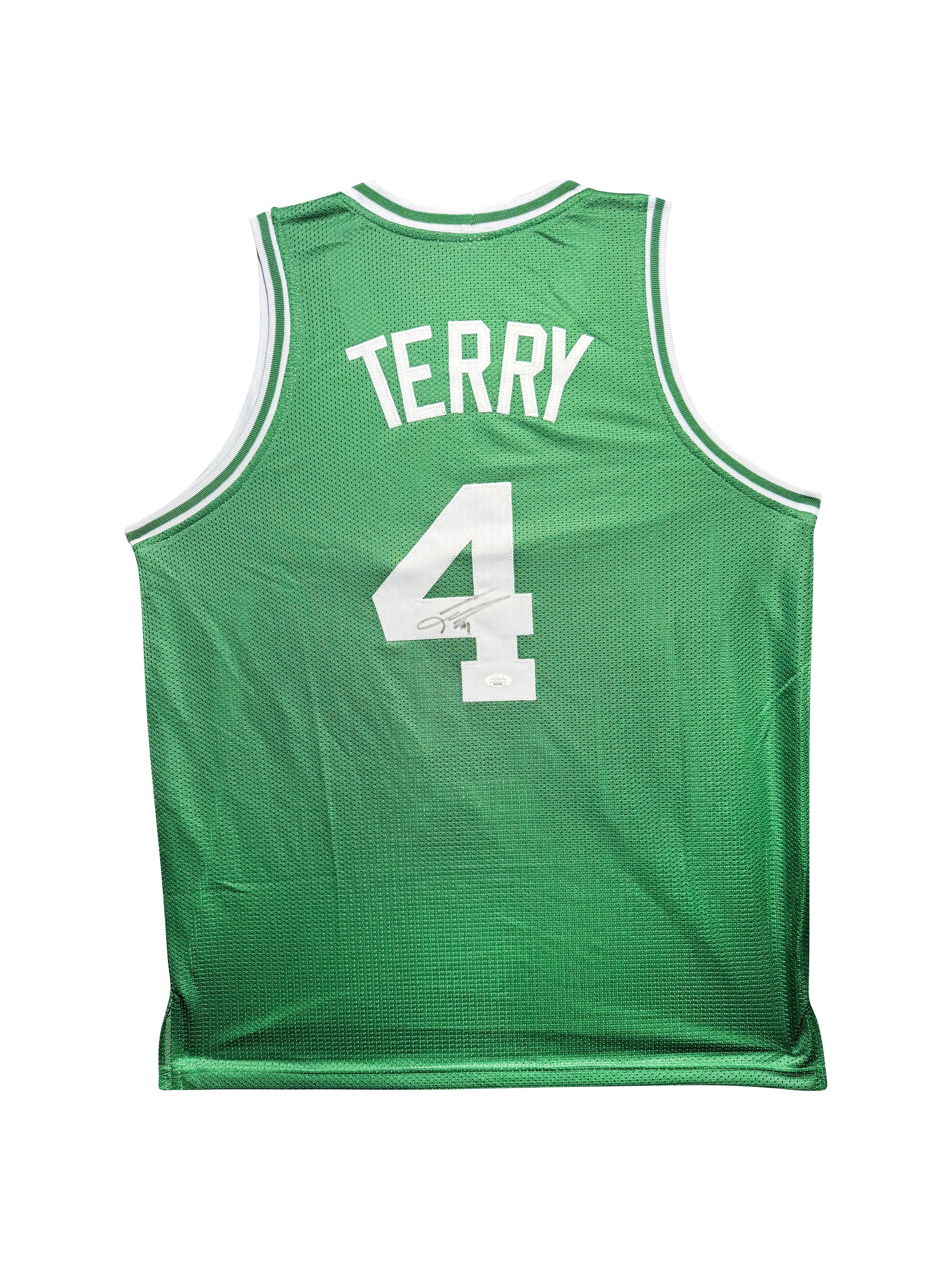 Maillot Custom Domicile signe par Jason Terry certifie par JSA authentic-signatures