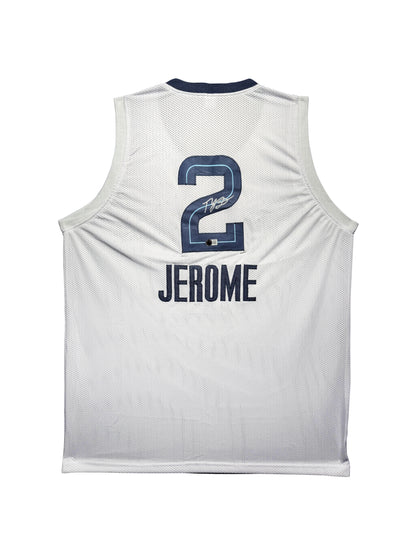 Maillot Custom Domicile  Memphis Grizzlies signe par Ty jerome certifie par Beckett