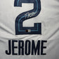 Maillot Custom Domicile  Memphis Grizzlies signe par Ty jerome certifie par Beckett