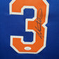 Maillot Custom Domicile New York Knicks signe par John Starks certifie par JSA authentic-signatures