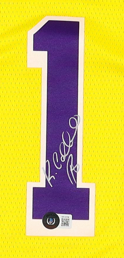 KENTAVIOUS CALDWELL-POPE SIGNED LAKERS JERSEY