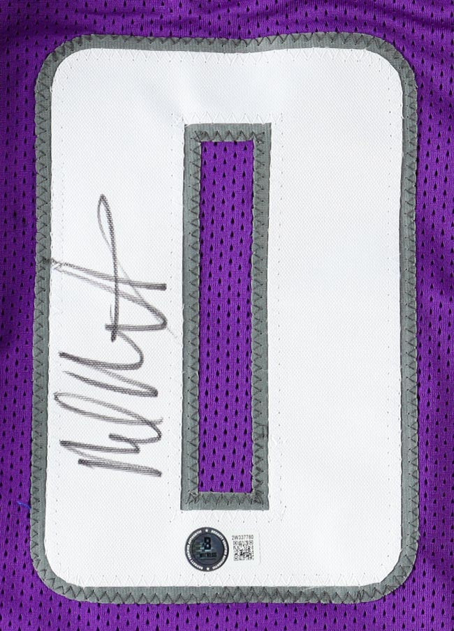 MALIK MONK SIGNED KINGS JERSEY