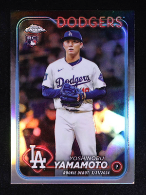 Yoshinobu Yamamoto 2024 Topps Chrome Update Refractors #USC108 RC