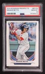 Mookie Betts 2014 Bowman Prospects #BP109 RC (PSA 10) authentic-signatures