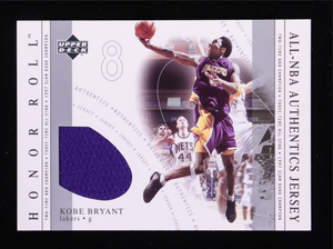 Kobe Bryant 2001-02 Upper Deck Honor Roll All-NBA Authentic Jerseys #1