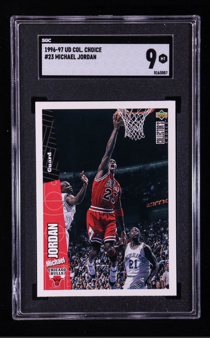 Michael Jordan 1996-97 Collector's Choice #23 (SGC 9)