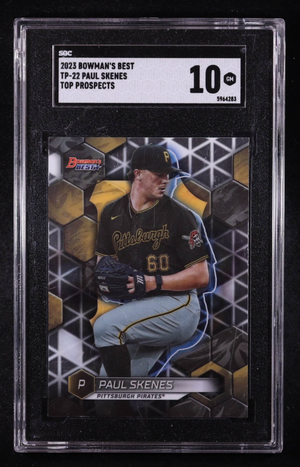 Paul Skenes 2023 Bowman's Best Top Prospects #TP22 RC (SGC 10)