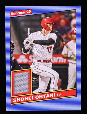 Shohei Ohtani 2020 Donruss Retro '86 Materials #40
