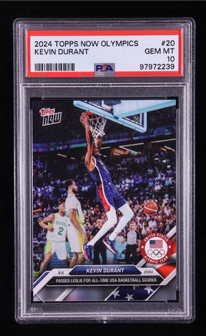 Kevin Durant 2024 Topps Now Olympic Games #20 (PSA 10)