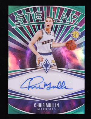 Chris Mullin 2023-24 Panini Phoenix Stellar Signatures Green #7 #4/5