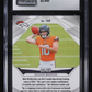 Bo Nix 2024 Panini Phoenix Lazer #159 RC (CGC 9) authentic-signatures