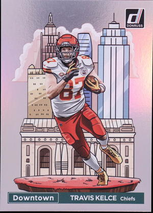 Travis Kelce 2024 Donruss Downtown #7