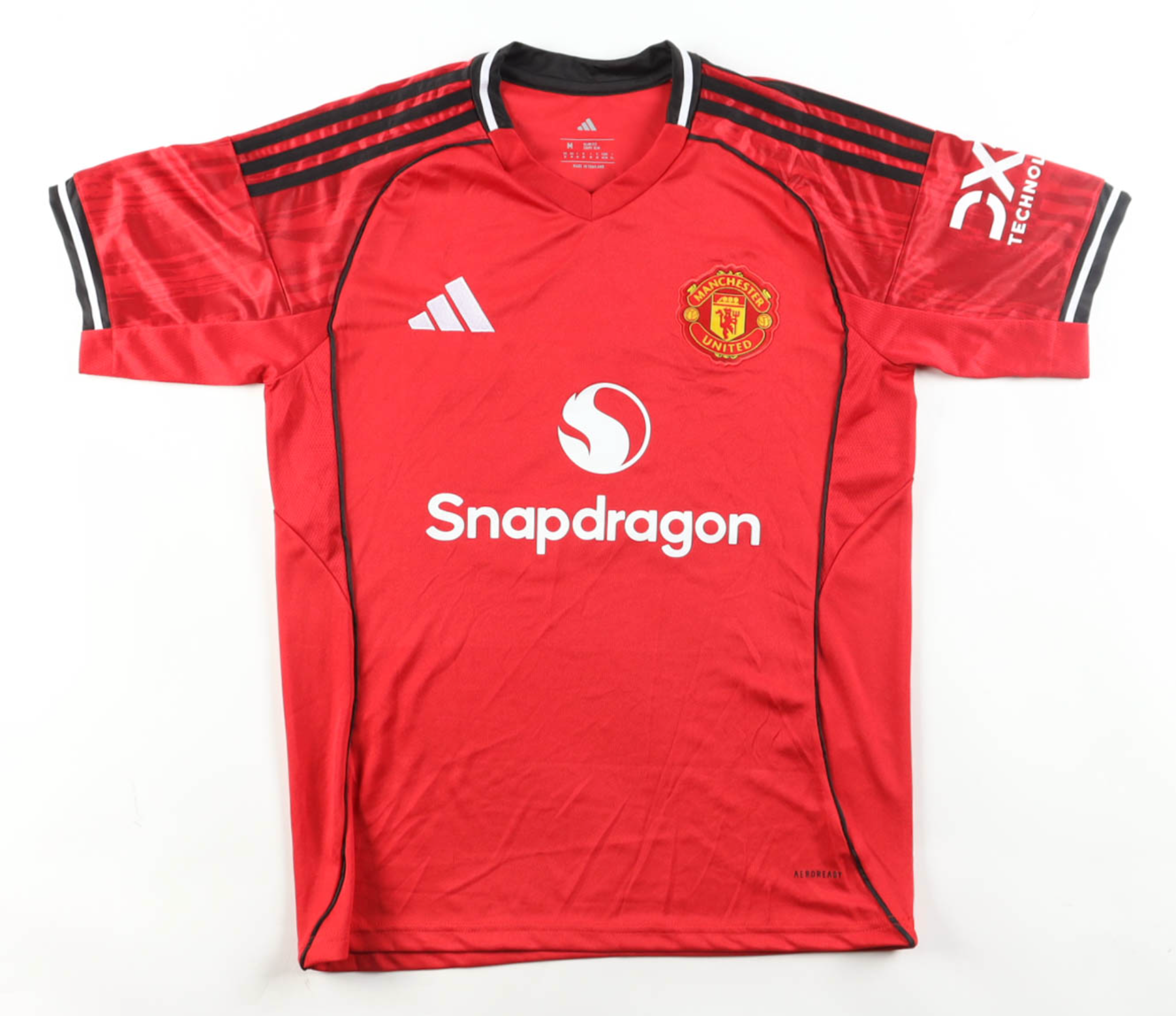 Maillot Domicile signe par Matheus Cunha Manchester United  FC 2024-25 Certifie par Beckett authentic-signatures