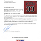 Maillot "6xChamp-HOF 10" Authentique Domicile Chicago Bulls signe par Scottie Pippen certifie par PSA authentic-signatures