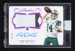 Sam Darnold 2018 Panini Flawless Autographs Patch #RPA-SD RC #11/15 authentic-signatures