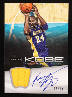 Kobe Bryant 2012-13 Panini Kobe Anthology Autographs #25 #07/24