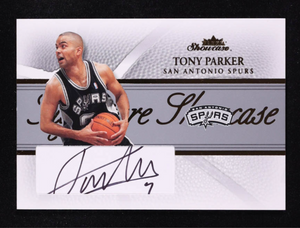Tony Parker 2004-05 Fleer Showcase Signatures #TP #30/71
