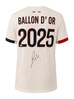 Ousmane Dembélé signed Ballon d'Or 2025 PSG jersey Beckett certified