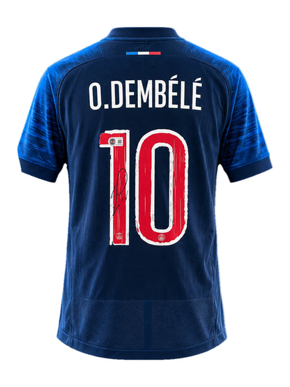 Ousmane Dembélé Signed Paris Saint-Germain Home Jersey, Certified by Beckett