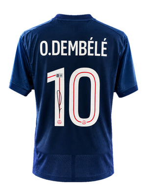 Ousmane Dembélé Star Signed PSG 2025-26 Home Jersey, Certified by Beckett