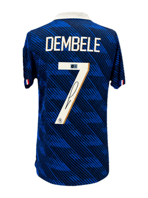 Ousmane Dembélé Signed France 2026 Home Jersey, Certified by Beckett