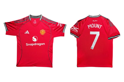 Mason Mount Signed Home 2023-24 Manchester United Jersey, Certified by Beckett