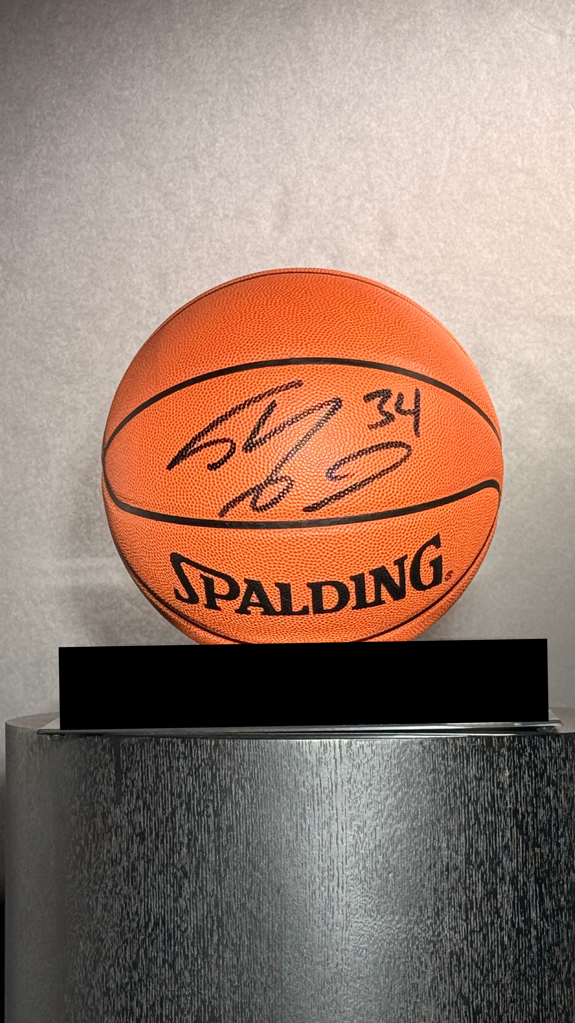Shaquille O'Neal Signed NBA Basketball authentic-signatures