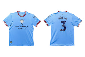 Rúben Dias Signed Home 2022-23 Manchester City Jersey, Certified by Beckett